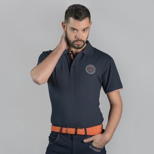 Polo Manches Courtes pour Homme Mexico - Flags and Cup