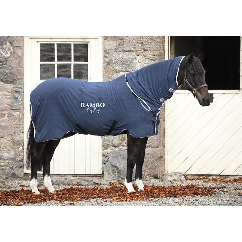 Couverture séchante pour cheval Rambo Dry Rug Horseware Couverture séchante pour cheval Rambo Dry Rug Horseware