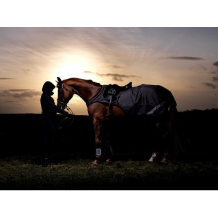 Couvre-reins réfléchissant pour cheval Amigo Horseware