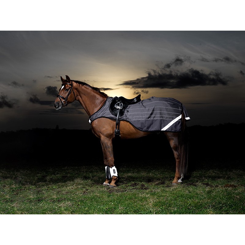 Couvre-reins réfléchissant pour cheval Amigo Horseware Couvre-reins réfléchissant pour cheval Amigo Horseware