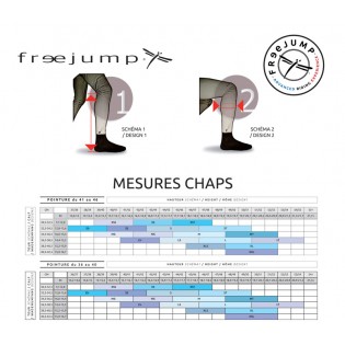 Guide des tailles Chaussure Freejump