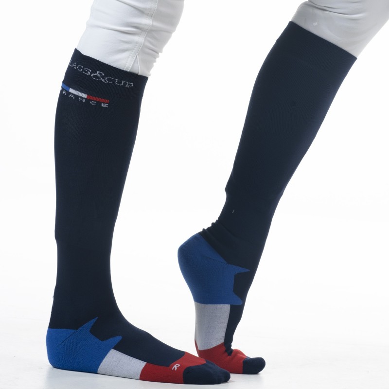 Chaussettes Equitation France - Flags & Cup