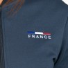 Sweat Zippé Femme France - Flags & Cup
