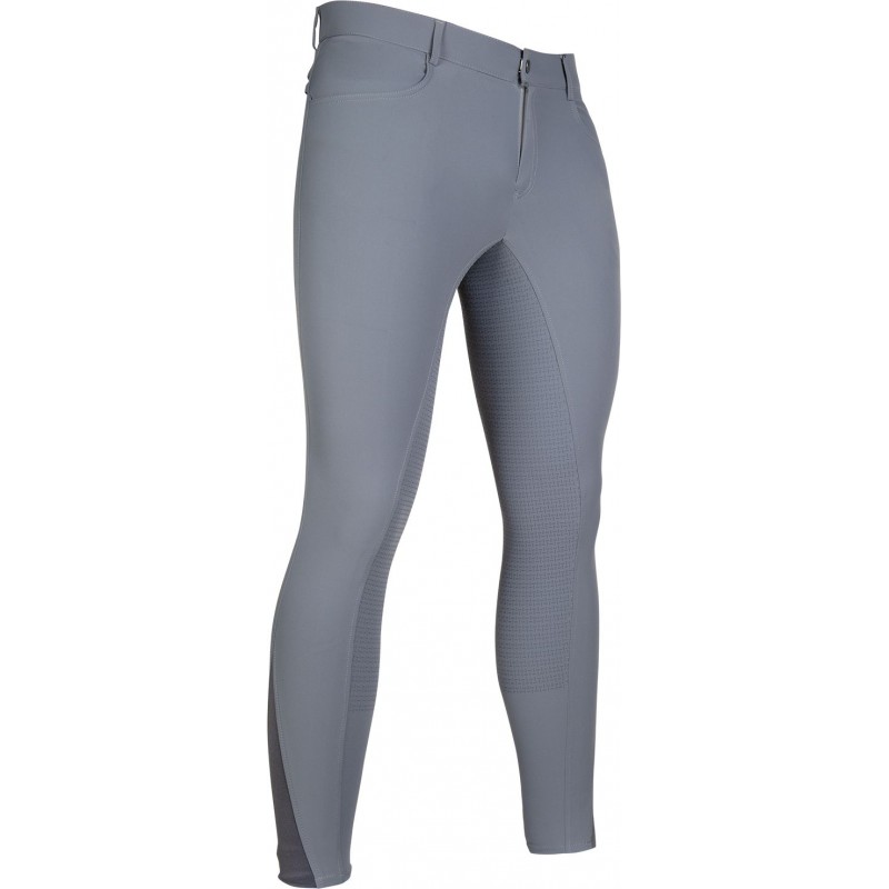 Pantalon D'équitation HKM Homme - Élastique Cheville Et Garniture Silicone - 100% Synthétique