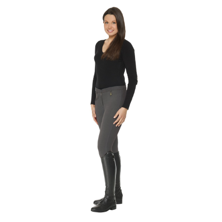 Pantalon D'équitation Homme Kaki - Coupe Baggy Confortable - Taille Ajustable