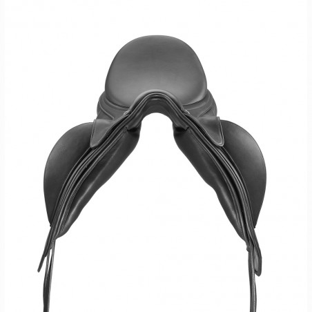 Selle De Dressage Silhouette Taille Large 17 - Noir - Occasion