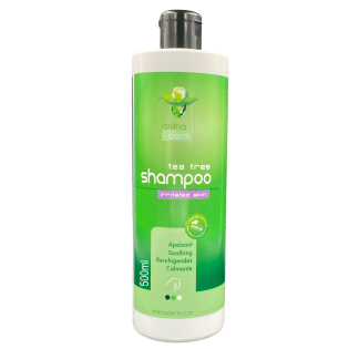 Shampoo Tea Tree est un Shampooing Apaisant Éliminateur de Croutes par Animaderm