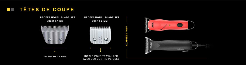 Têtes de coupe pour tondeuse KM Cordless Lister